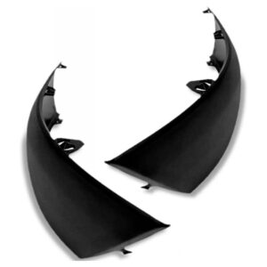 Par Moldura Parachoque Dianteiro Clio 2003 2004 2005 2006 Preto