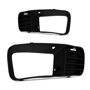 Par Moldura Farol Milha Polo 1997 98 99 00 A 2004 Com Furo Cor