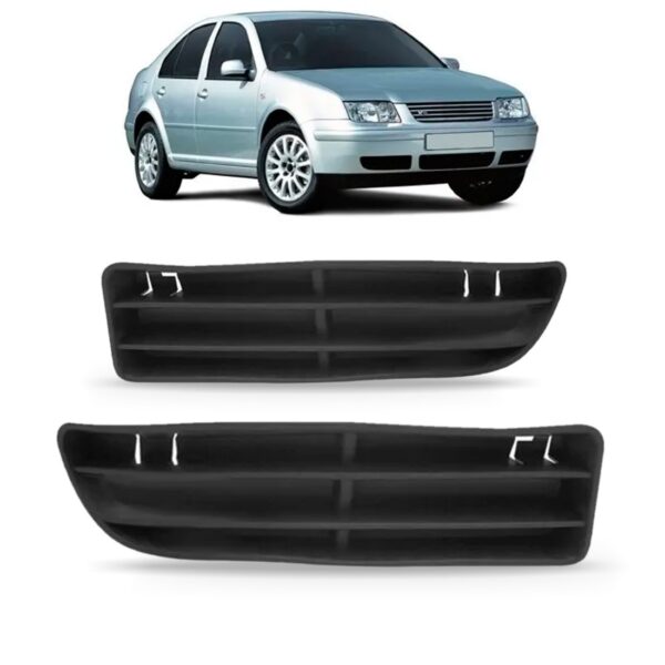 Par Grade Moldura Farol Milha Bora 1998 99 00 01 02 A 2007 Preto