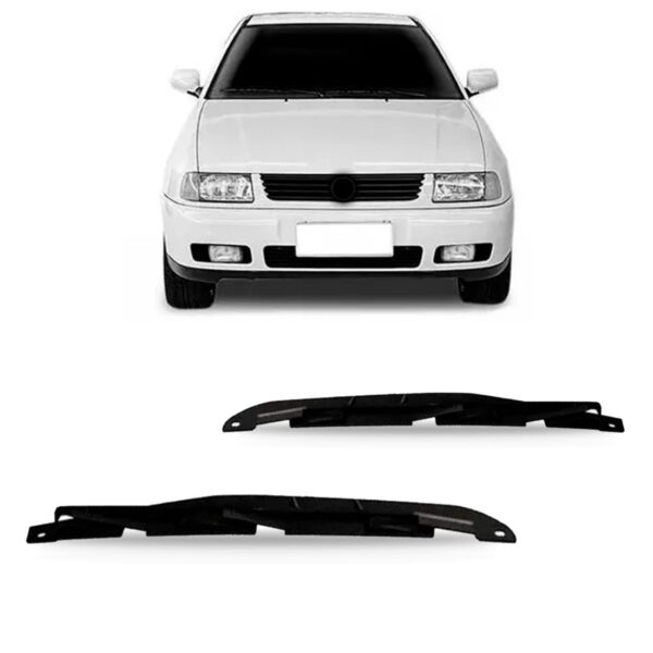 Par Guia Suporte Parachoque Dianteiro Polo 1997 98 99 A 2004