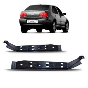 Par Suporte Guia Parachoque Traseiro Bora 2008 2009 10 2011