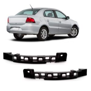 Par Suporte Guia Parachoque Traseiro Voyage G5 2008 A 2012