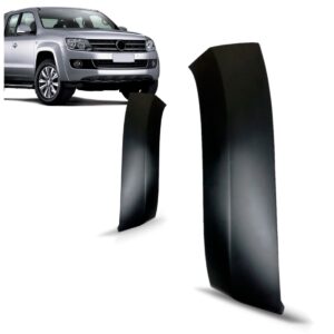 Par Moldura Parachoque Dianteiro Amarok 2010 11 12 13 2014 Preto