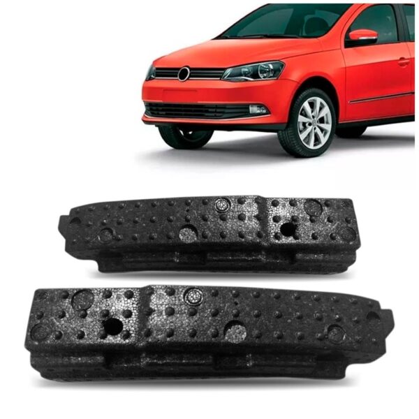 Par Absorvedor Impacto Parachoque Dianteiro Gol G4 06 A 10
