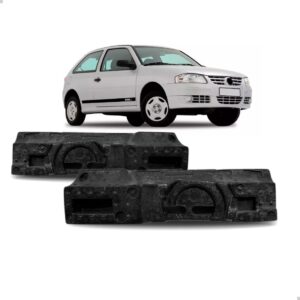 Par Absorvedor Impacto Parachoque Dianteiro Gol 2006 A 2010