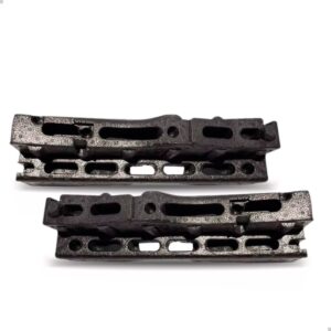 Par Absorvedor Impacto Parachoque Dianteiro Gol 2006 A 2010