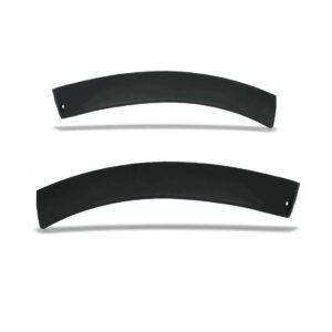 Par Moldura Parachoque Dianteiro Crossfox 2003 04 05 06 2007 Preto