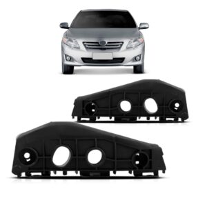 Par Guia Suporte Parachoque Dianteiro Corolla 2008 A 2011