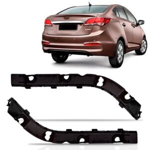 Par Suporte Guia Parachoque Traseiro Hb20 S 2013 A 2019