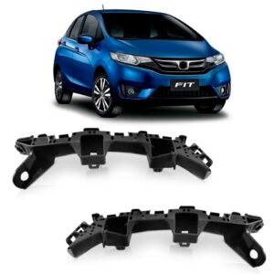 Par Suporte Guia Parachoque Dianteiro Fit 2015 Em Diante