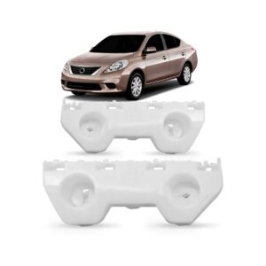 Par Guia Suporte Parachoque Dianteiro Versa 2011 13 14 2015