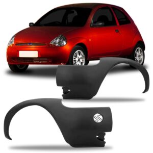 Par Envolvente Lateral Dianteiro Ka 1997 98 99 00 2001 Preto