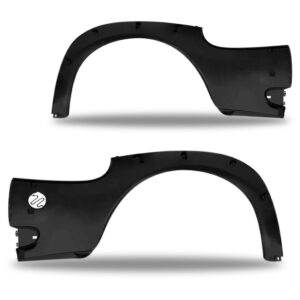 Par Envolvente Lateral Dianteiro Ka 1997 98 99 00 2001 Preto