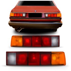 Par Sinaleira Traseira Santana 85 86 87 88 89 1990 Tricolor Vermelho