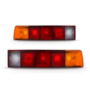 Par Sinaleira Traseira Santana 85 86 87 88 89 1990 Tricolor Vermelho