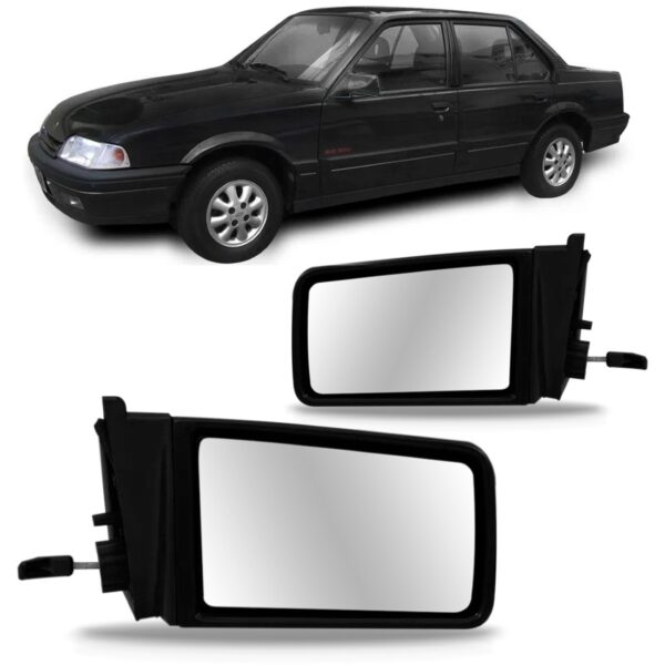 Par Retrovisor Monza 1991 1992 1993 Com Controle