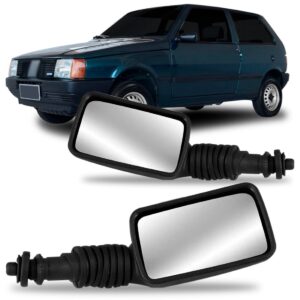 Par Retrovisor Uno 1985 86 87 88 89/1991 Com Controle Oferta