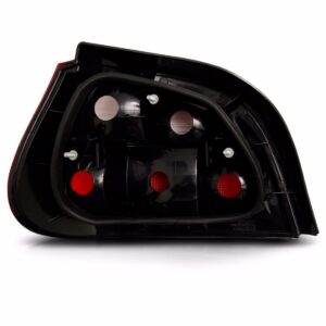 Par Sinaleira Traseira Megane 2000/2004 Hatch Bicolor Oferta Vermelho