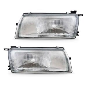 Par Farol Para Vectra 1994 1995 1996 Foco Simples Lente Lisa