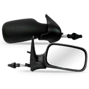 Par Retrovisor Uno Fire 2 Portas 2005 A 2010 Com Controle