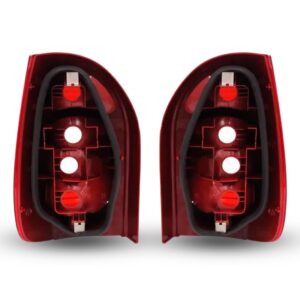 Par Lanterna Traseira Para Citroen Picasso 1999 2000 A 2004 Vermelho