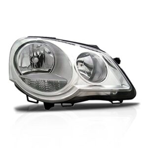 Farol Polo 2007 2008 09 10 11 2012 Elétrico Cromado C/ Motor