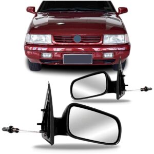 Par Retrovisor Santana 2 E 4 Portas 1998 A 2006 Com Controle
