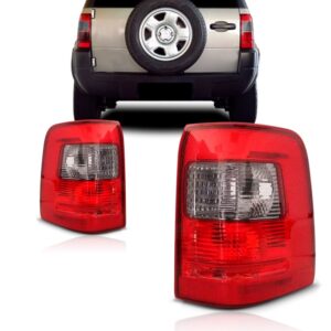 Par Sinaleira Traseira Ecosport 2004 2005 2006 2007 Fumê Vermelho