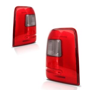 Par Sinaleira Traseira Ecosport 2004 2005 2006 2007 Fumê Vermelho