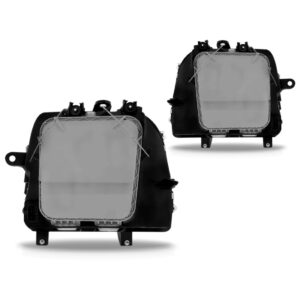 Par Farol Doblo 2002 03 04 05 06 07 08 2009 Fumê C/ Auxiliar