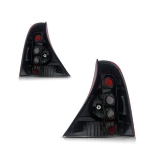 Par Sinaleira Traseira Para Renault Clio 2003 A 2010 Hatch Ambos Lados Vermelho