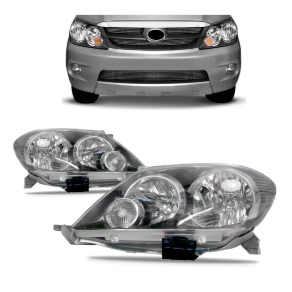 Par Farol Hilux Sw4 2004 A 2008 Cromomix