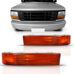 Par Pisca Seta Ford F1000 1997 1998 1999 Ambar Âmbar