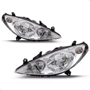 Par Farol Para Peugeot 307 2001 2002 2003 A 2005 C/ Auxiliar