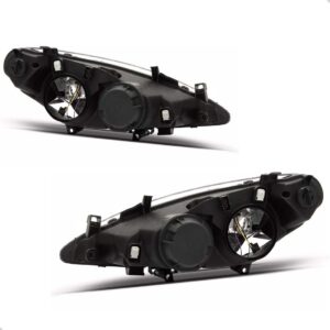 Par Farol Para Peugeot 307 2001 2002 2003 A 2005 C/ Auxiliar