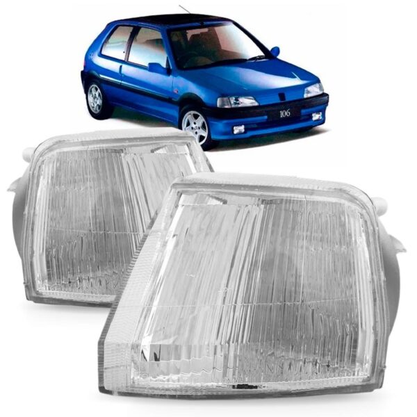 Par Sinaleira Lanterna Dianteira Peugeot 106 1992 Á 1996