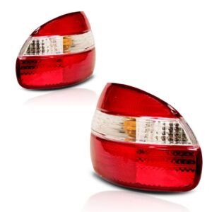Par Sinaleira Traseira Corolla 1998 1999 2000 A 2002 Canto Ambos Lados Vermelho