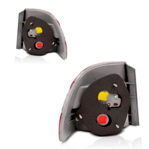 Par Sinaleira Traseira Corolla 1998 1999 2000 A 2002 Canto Ambos Lados Vermelho