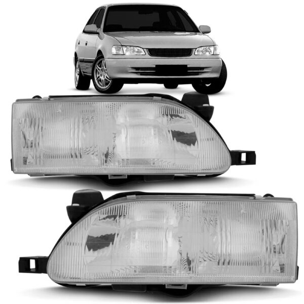 Par Farolete Corolla 1993 1994 1995 1996 1997 Foco Duplo