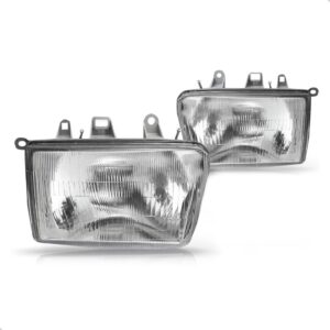 Par Farol Para Toyota Hilux Srv 2002 2003 2004 Cromado - Ambos Lados