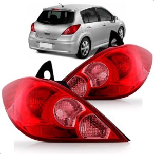 Par Sinaleira Traseira Tiida 2008 A 2011 Hatch