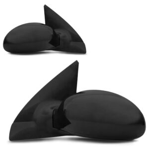 Par Retrovisor Externo Focus 1998 A 2008 Com Capa Preto