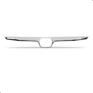 Friso Para Honda New Civic 2007 A 2008 Com Emblema Vermelho Cromado