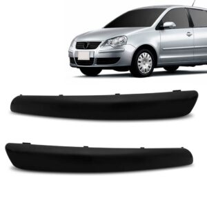 Par Moldura Friso Parachoque Dianteiro Polo 2007 08 09 10 11