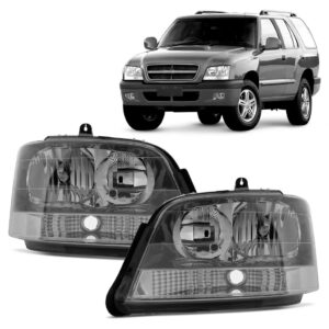 Par Farol S10 Blazer 2001 02 03 04 05 06 07 08 A 2011 Cinza