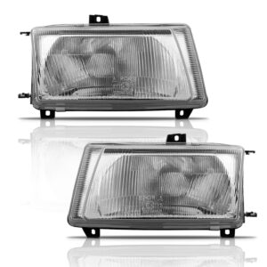 Par Farol Polo 1997 98 99 2000 Mascara Cromada Foco Simples