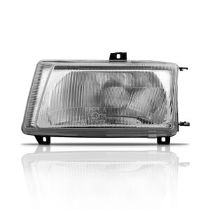 Par Farol Polo 1997 98 99 2000 Mascara Cromada Foco Simples