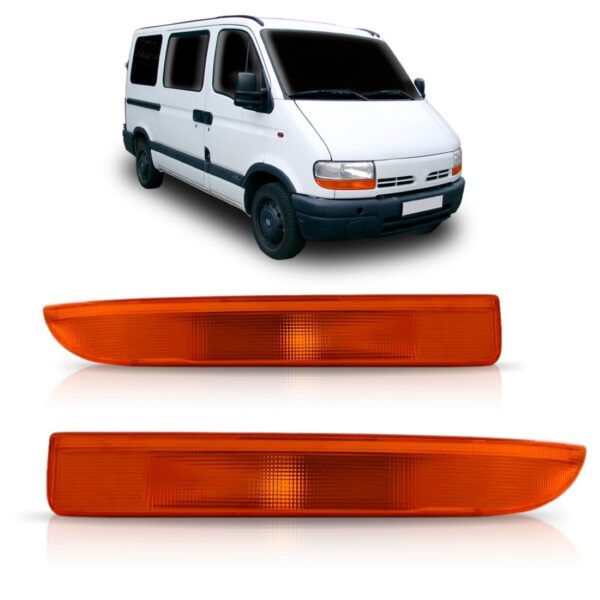 Par Lanterna Dianteira Sinaleira Master 2003 A 2007 08 Âmbar