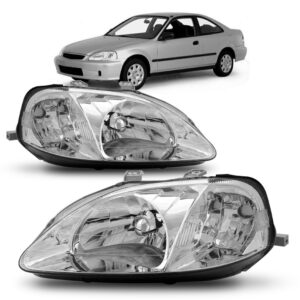 Par Farol Honda Civic 1999 2000