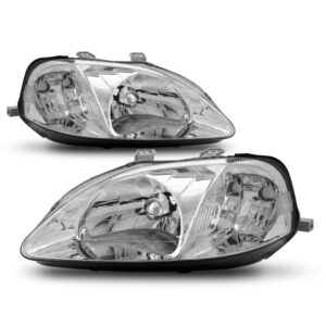 Par Farol Honda Civic 1999 2000